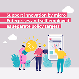 Support innovation by micro Enterprises and self-employed as separate policy targets